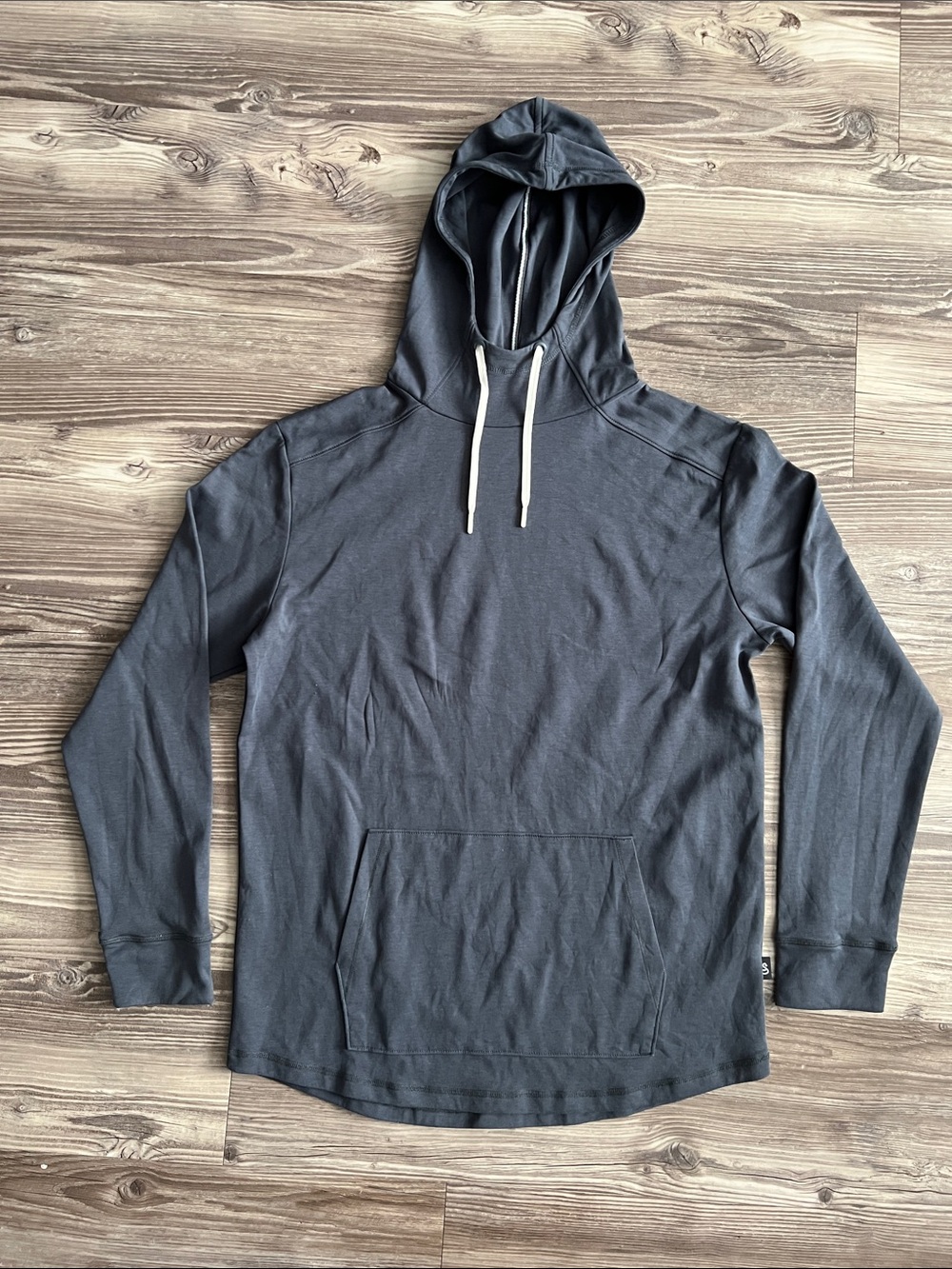 Swannies Coastal Hoodie Gray Size Large Pullover